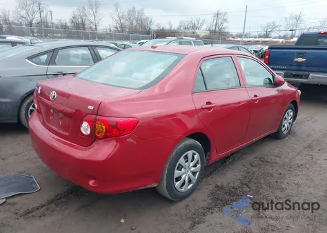2010 Toyota Corolla Le из США, поврежденный, VIN 2T1BU4EE6AC267756
